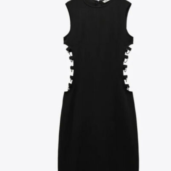 Zara side ring dress - Picture 2 of 10